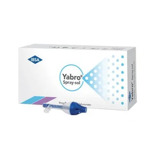 Yabro spray-sol 10 vials 5 ml sodium hyaluronate 0.18%