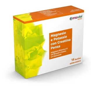 Magnesium and potassium with creatine orange think 14 sachets