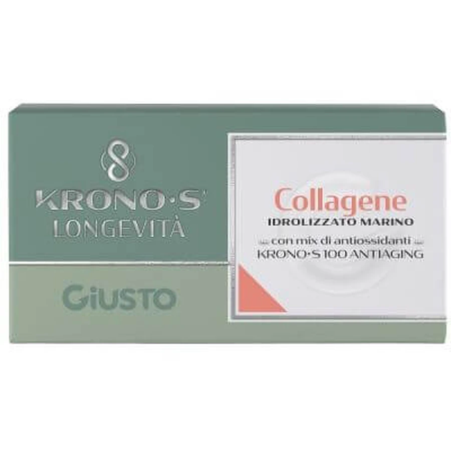 Just collagen kronos hidrolizado marino 10 sobres