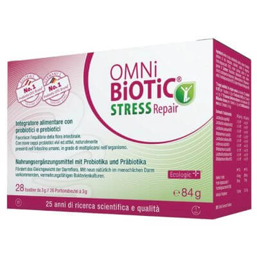 Omni biotic stress repair 28 3 g sachets