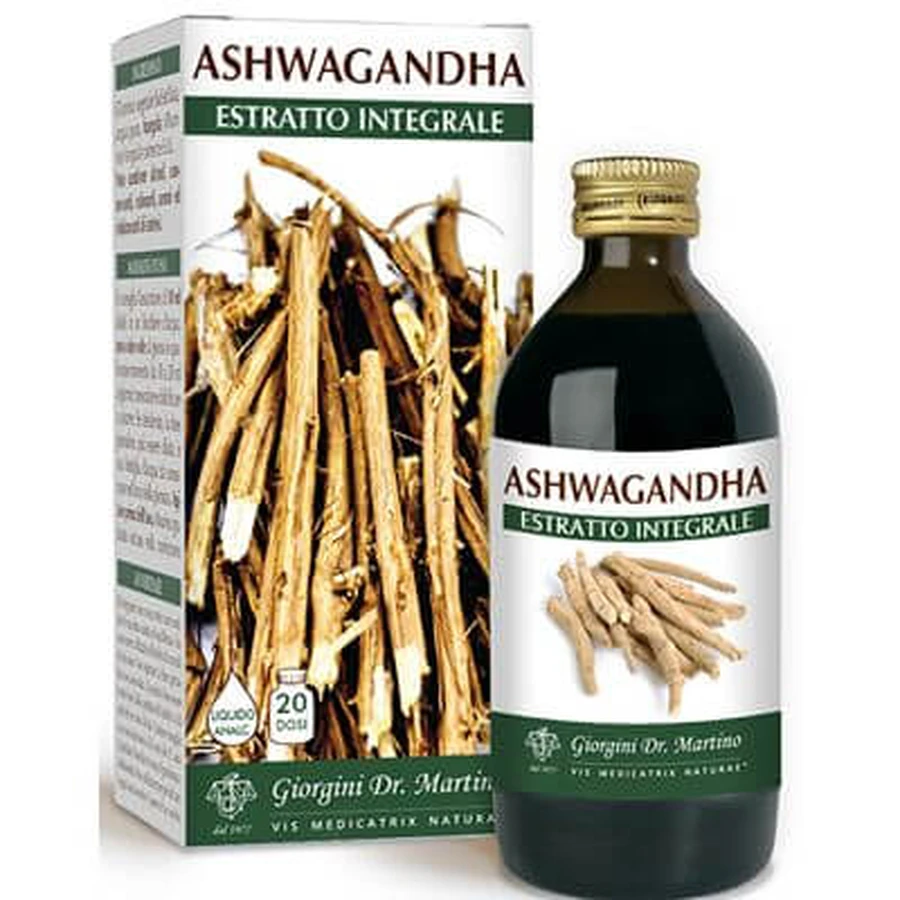 Ashwagandha extracto integral líquido sin alcohol 200 ml