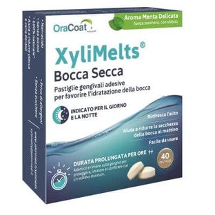 Xylimelts 40 zuigtabletten milde munt
