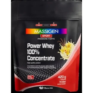 Massigen Sport Power Molkenkonzentrat Vanille 420 g
