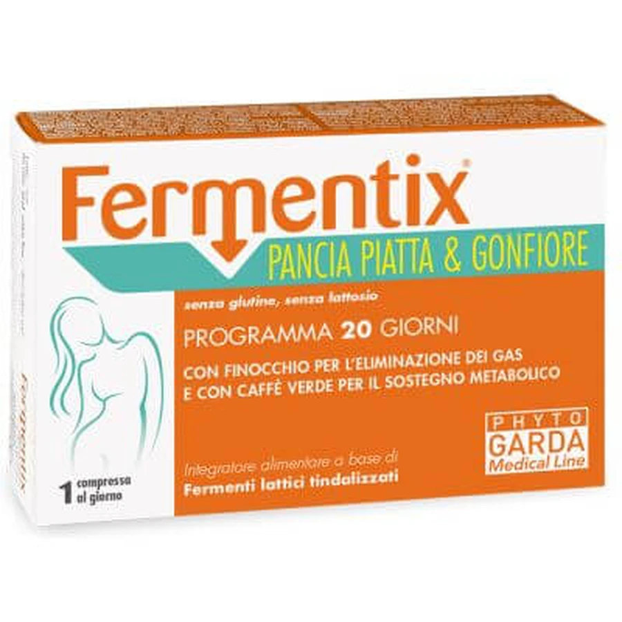 Fermentix ventre plat et ballonnements 20 comprimés