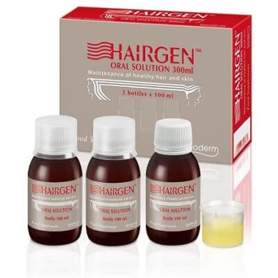 Hairgen orale oplossing 3 flessen van 100 ml