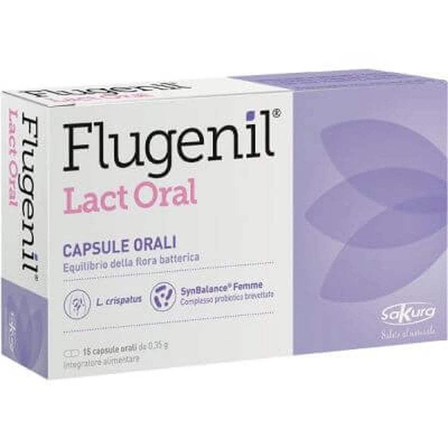 Flugenil lact oral 15 Kapseln