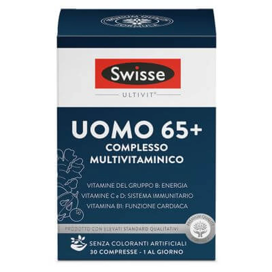 Swisse men 65+ multivitamin complex 30 tablets