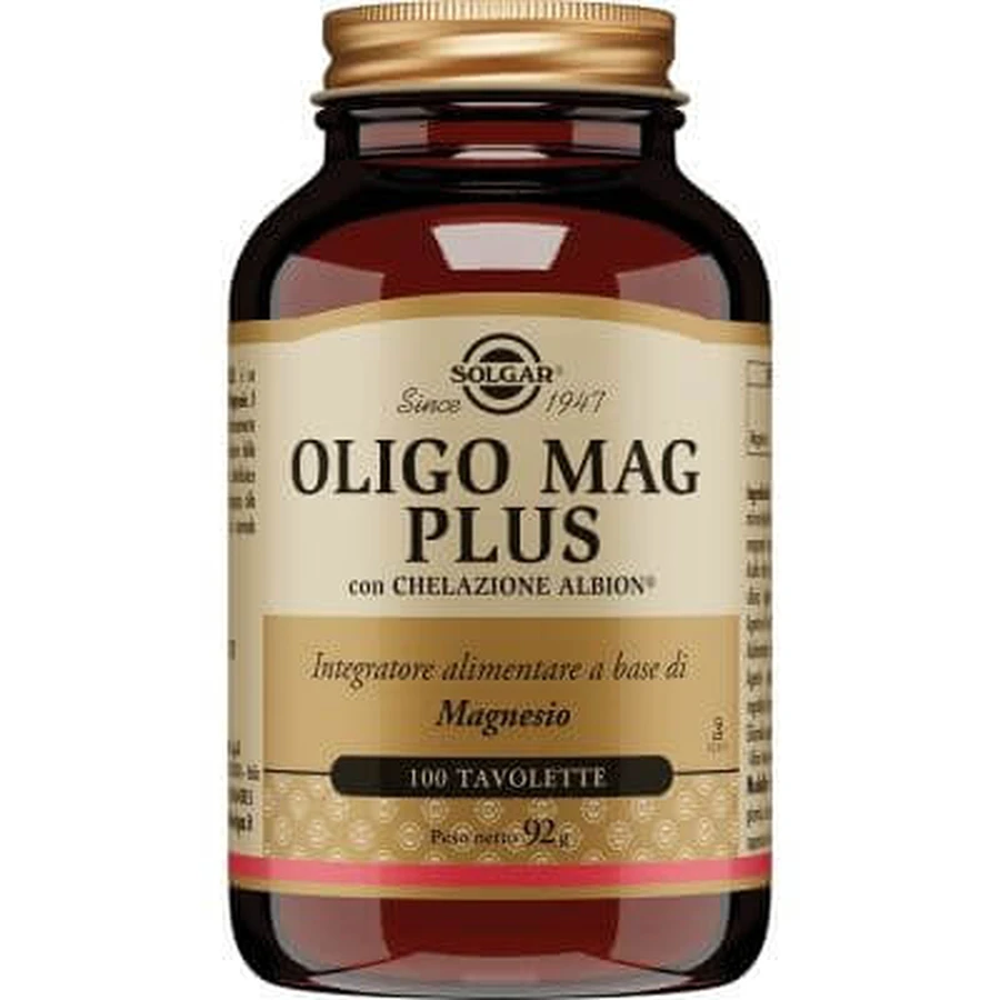 Oligo mag plus 100 comprimidos