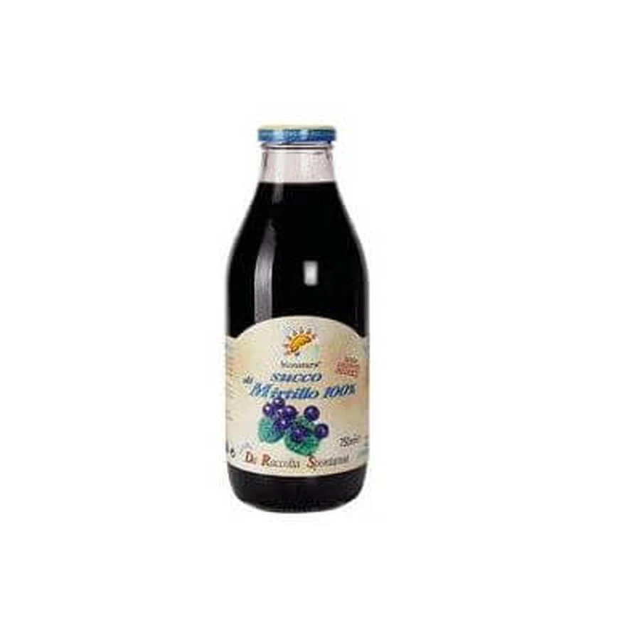 Wilde bosbes puur sap 500 ml