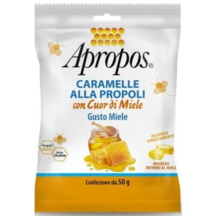 Apropos harde snoepjes honing hart 50 g