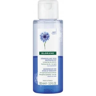 Klorane Bio-Kornblume wasserfester Augen-Make-up-Entferner 100 ml