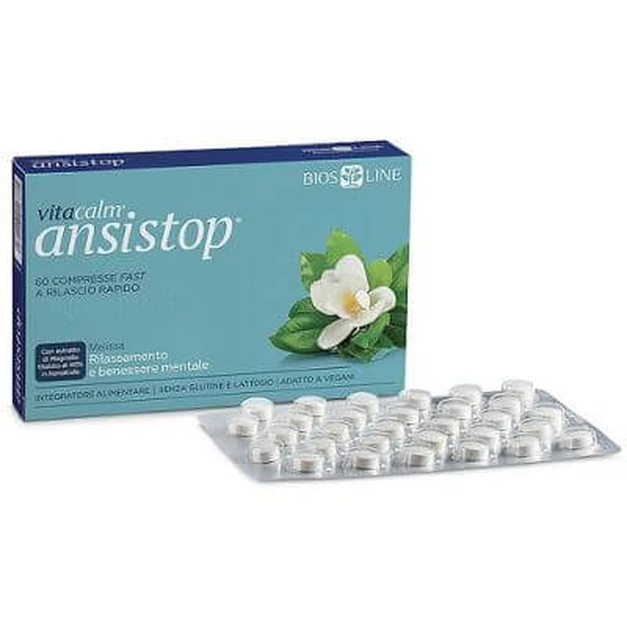 Vitacalm ansistop 60 tablets