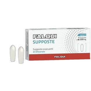 Falqui 18 suppositories with glycerin 2500mg adults
