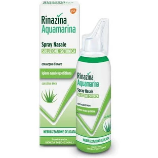 Rinazine aquamarine isotonic aloe spray nebulización suave 100 ml