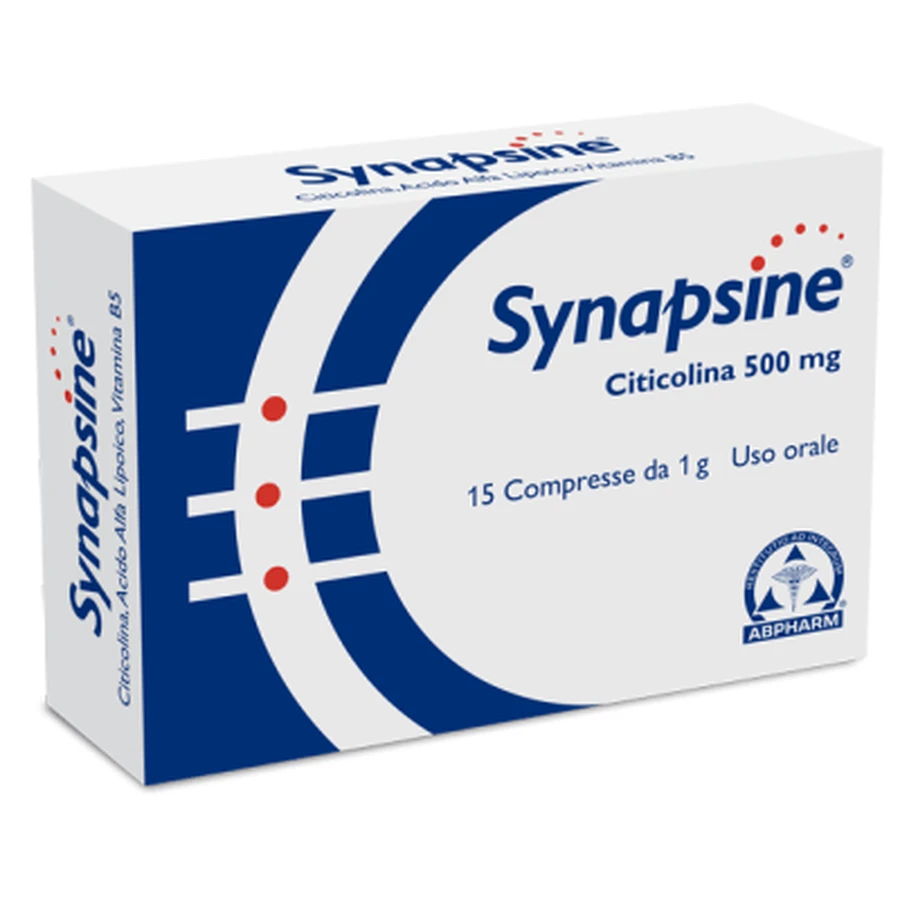 Synapsine blíster 15 comprimidos bolsa 15 g
