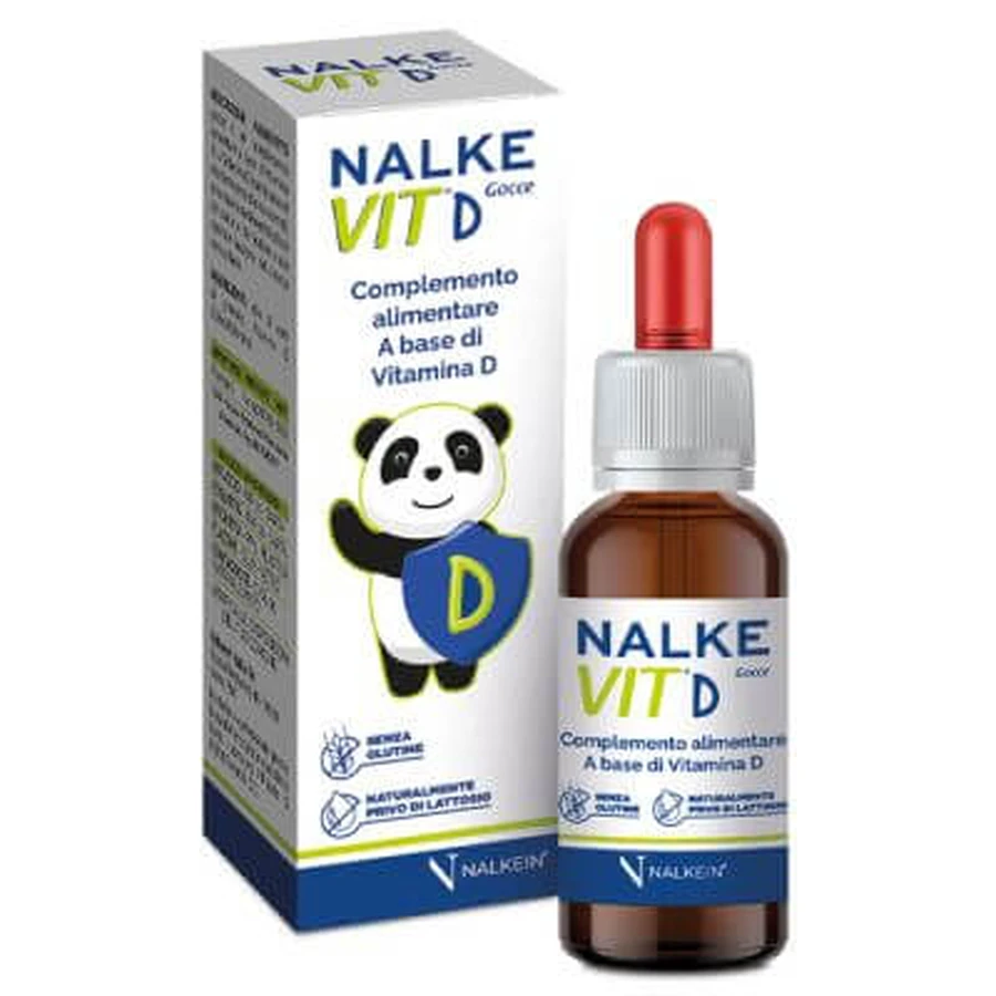Nalkevit d gouttes avec vitamine d3 9 ml