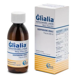 Glialia orale suspensie 700 mg + 70 mg 200 ml