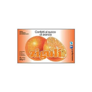 Ziguli naranja 36 bolas 22 g