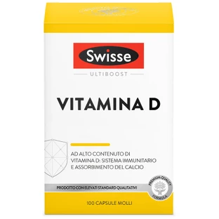 Swisse vitamina d 100 cápsulas blandas