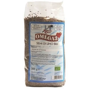 Fsc omega3 high fiber organic flaxseed 500 g