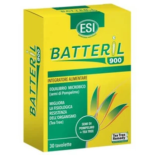 Esi árbol del té remedio batteril 900 30 comprimidos