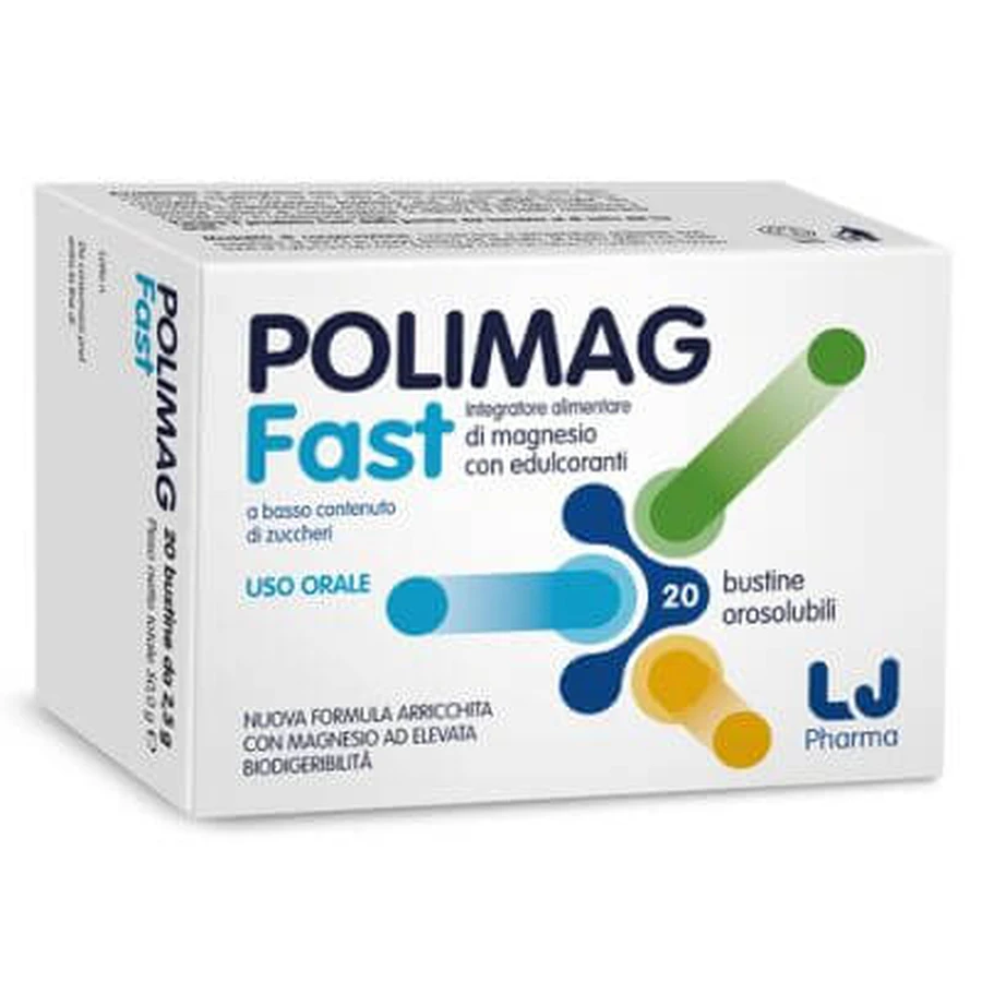 Polimag fast 20 orosoluble zakjes