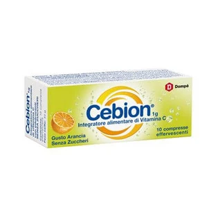 Cebion effervescent vit c sans sucre 10 comprimés