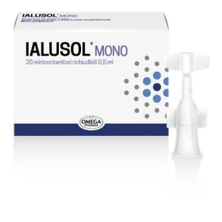 Ialusol mono oogdruppels 20 flacons 0,5 ml