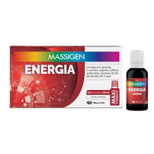 Massigen energy 10 frascos de 25 ml