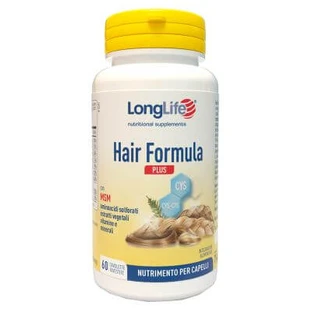 Longlife hair formula plus 60 tablets