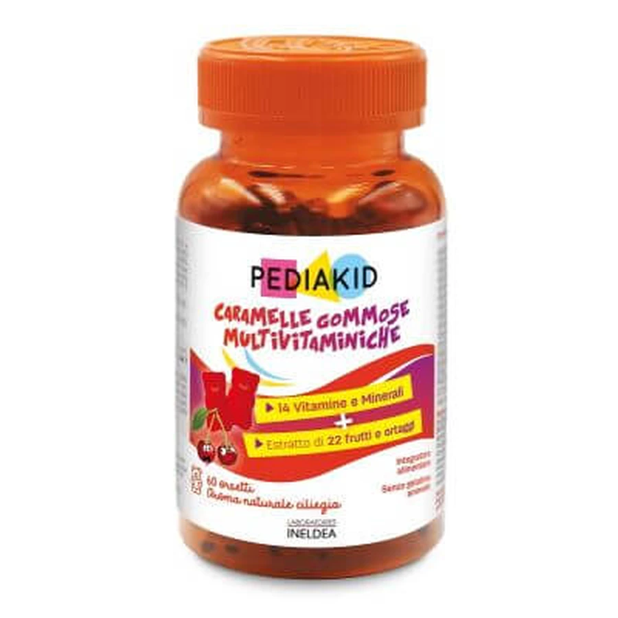 Pediakid multivitamin 60 gummy bears