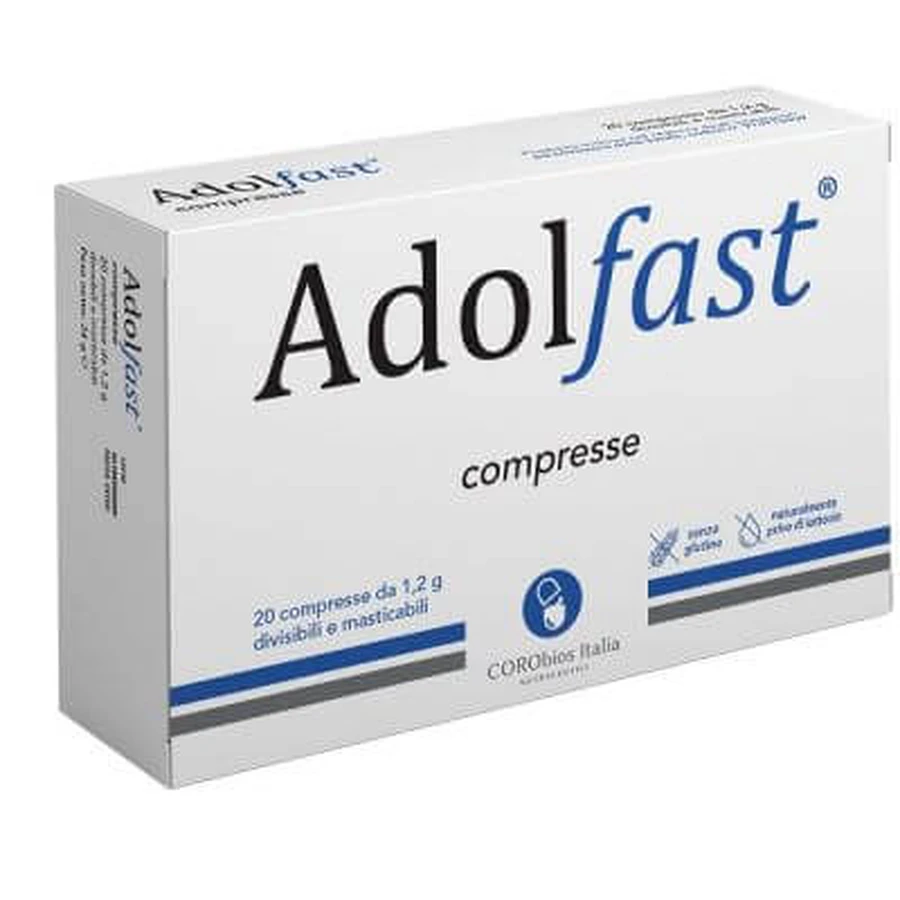 Adolfast 20 comprimate masticabile în blistere