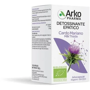 Arko milk thistle organic capsules 130 capsules