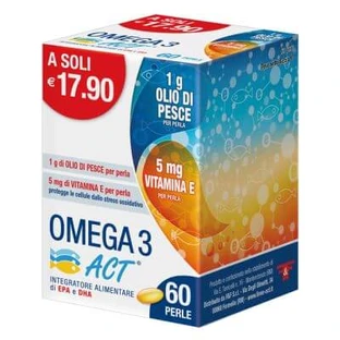 Omega 3 act 1g 60 perlas