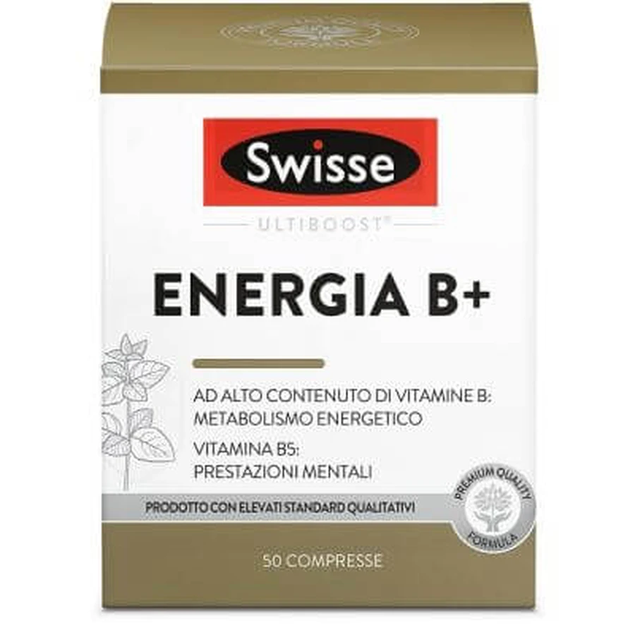 Swisse energy b+ 50 tablets