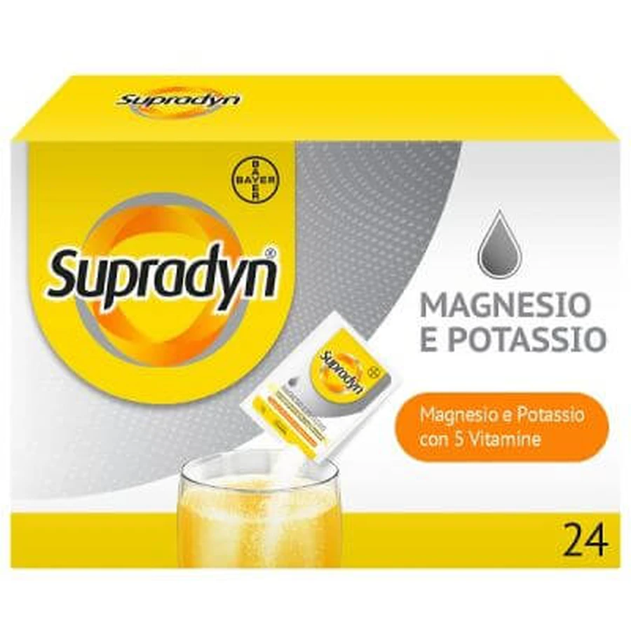 Supradyn magnesium/potassium 24 sachets