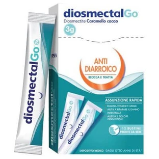 Diosmectalgo caramel cacao 12 bâtonnets