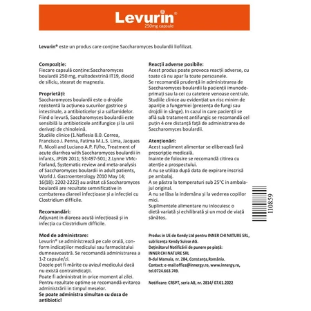 Levurin, 12 Kapseln, Innergy