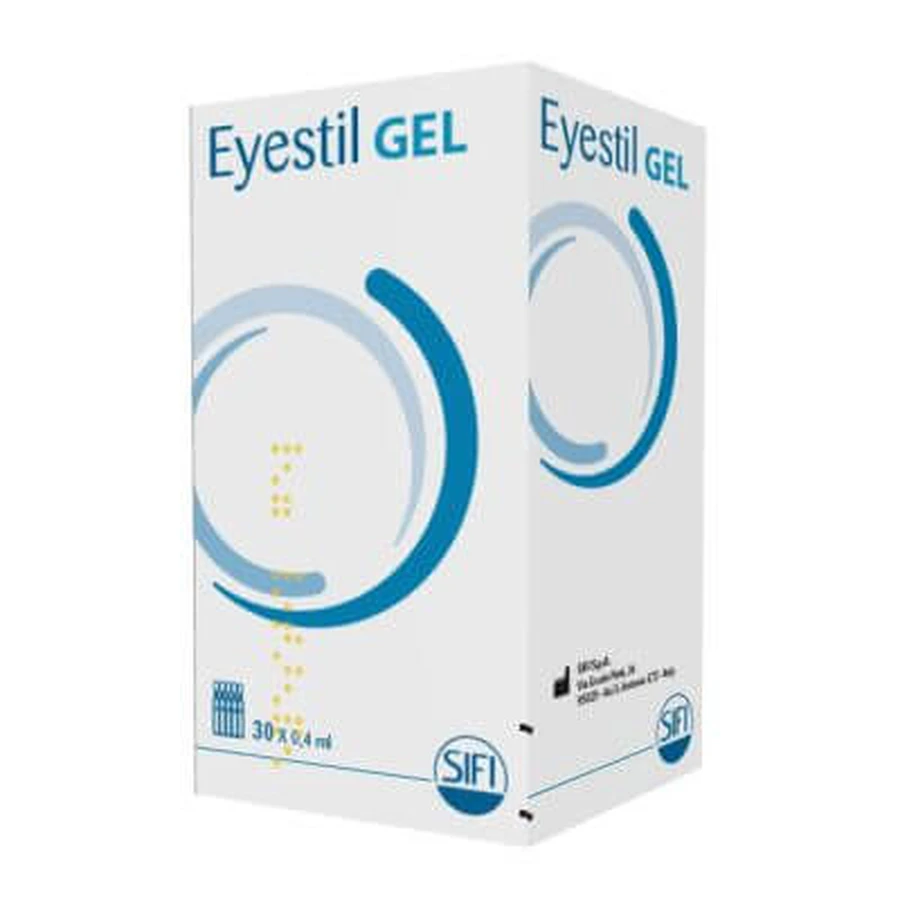 Eyestil gel 30 0,4 ml Verpakking voor éénmalig gebruik
