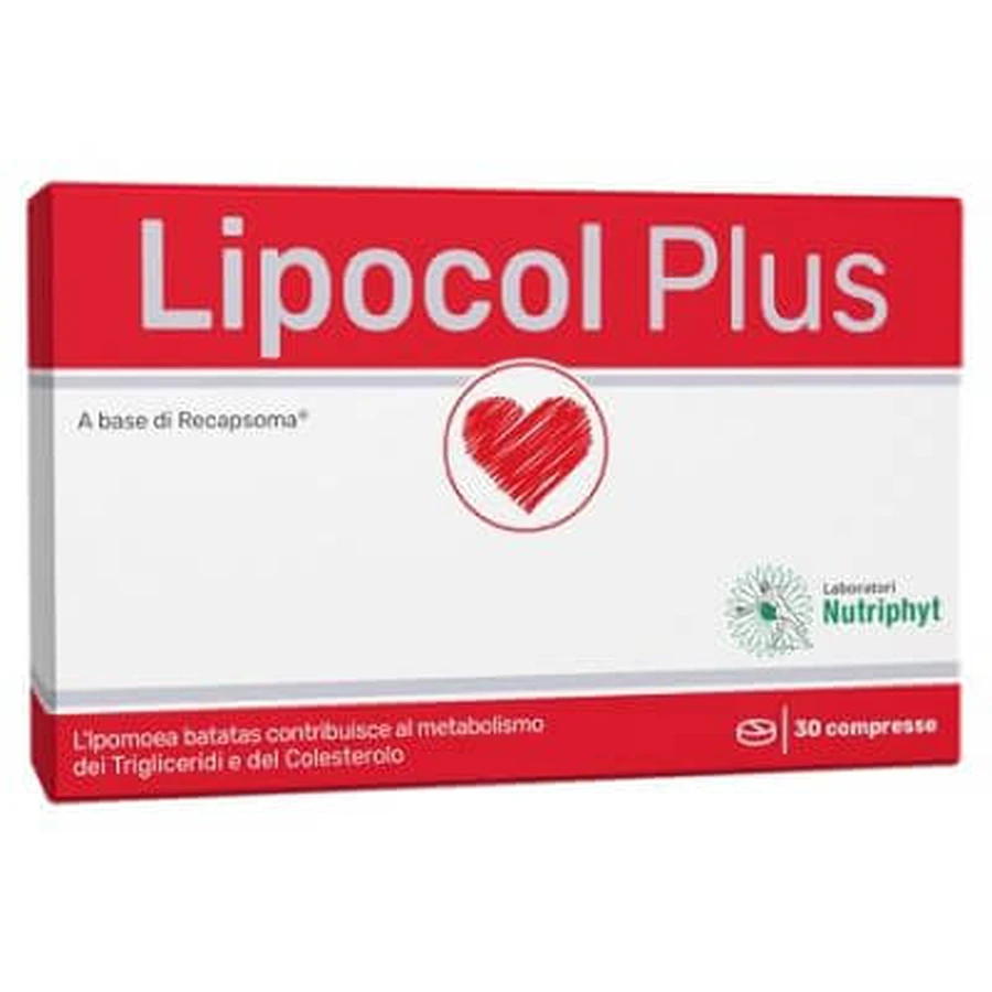 Lipocol plus 30 comprimés