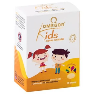 Omegor kids 60 cápsulas masticables