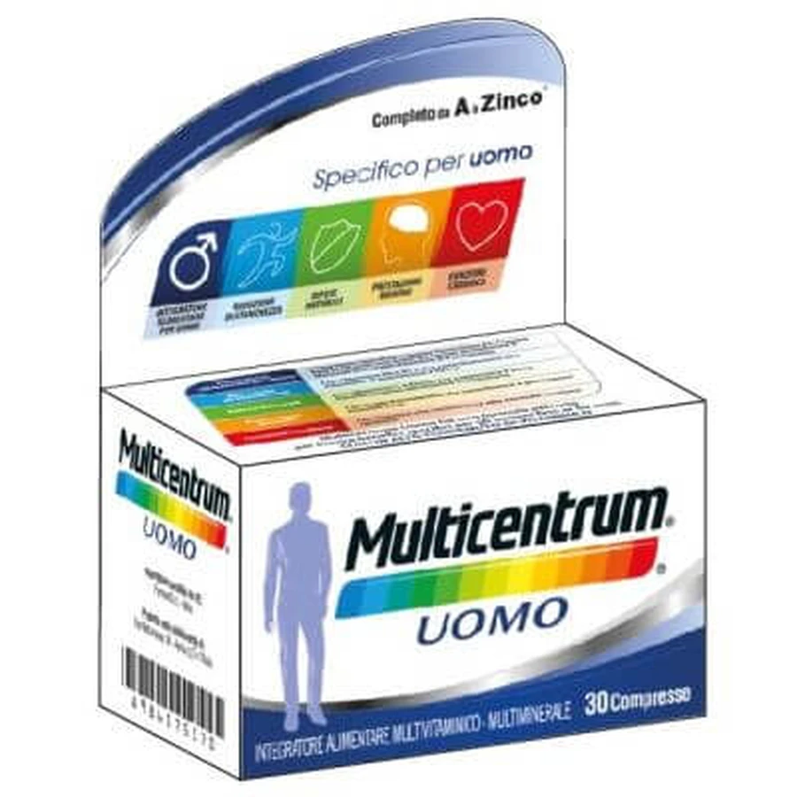Multicentrum hommes 30 comprimés
