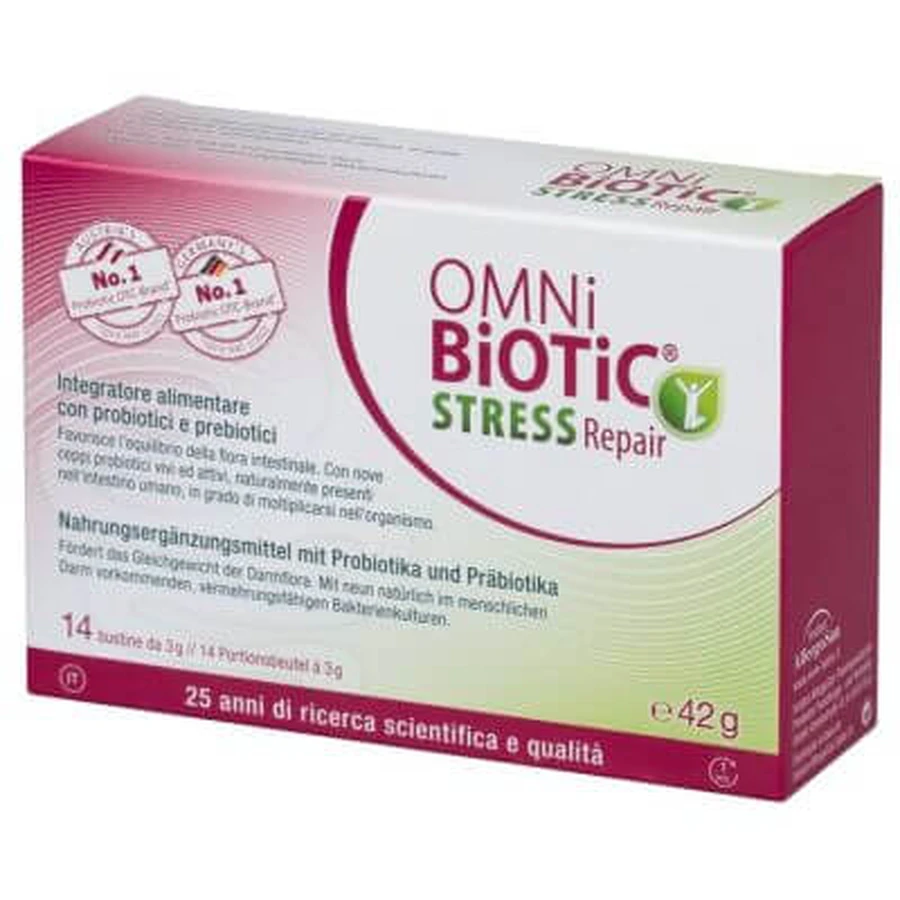 Omni biotic stress repair 14 3 g sachets