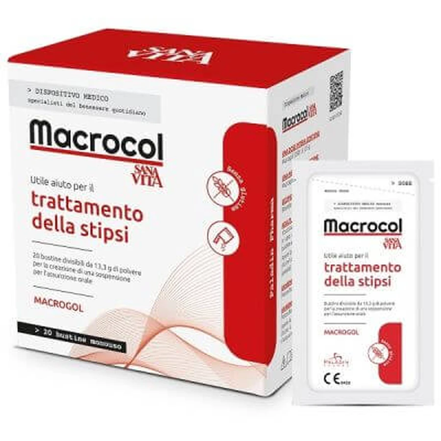 Sanavita macrocol plus 20 sachets 13.81 g