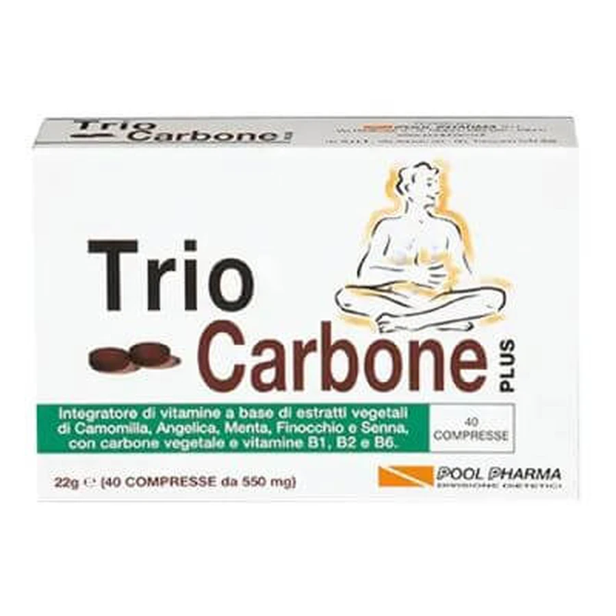 Triocarbone plus 40 tablets