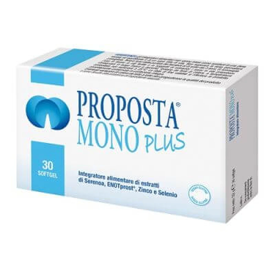 Proposed mono plus 30 softgels