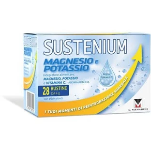 Sustenium magnesio y potasio 28 sobres
