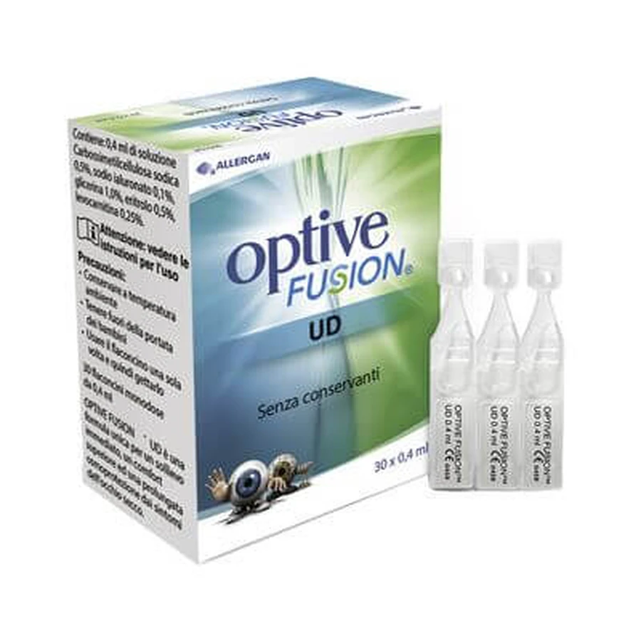 Optive fusion ud sterile ophthalmic solution 30 single-dose vials 0.4 ml