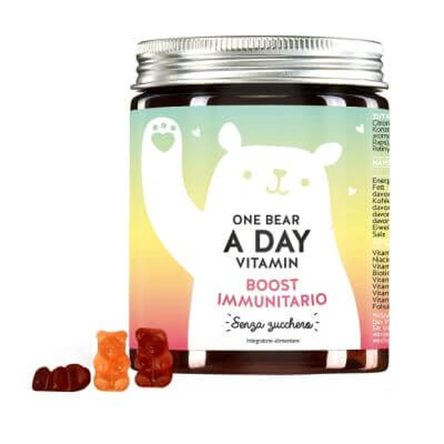 One bear a day vitamin immun boost mit vitamin c & d 45 gummy candies