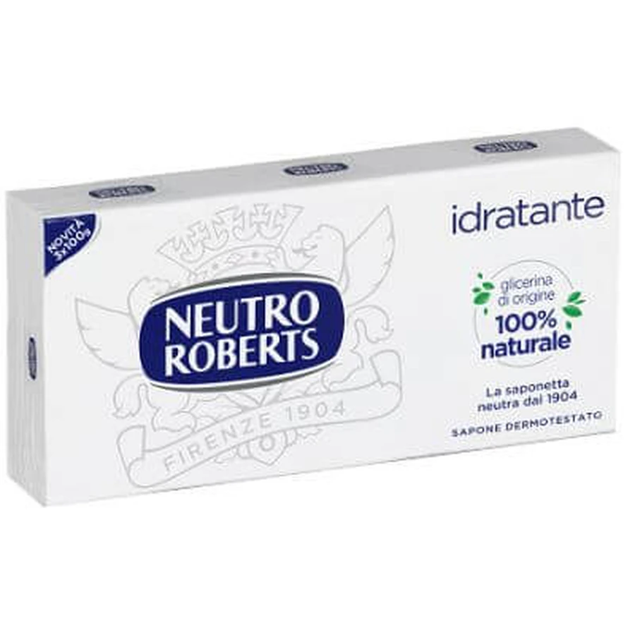 Neutrale Roberts feste Seife tris 3 Stück von 100 g